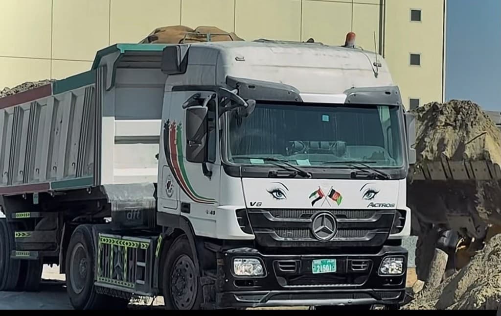 Sand Transport in Dubai